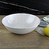 white melamine serving bowls